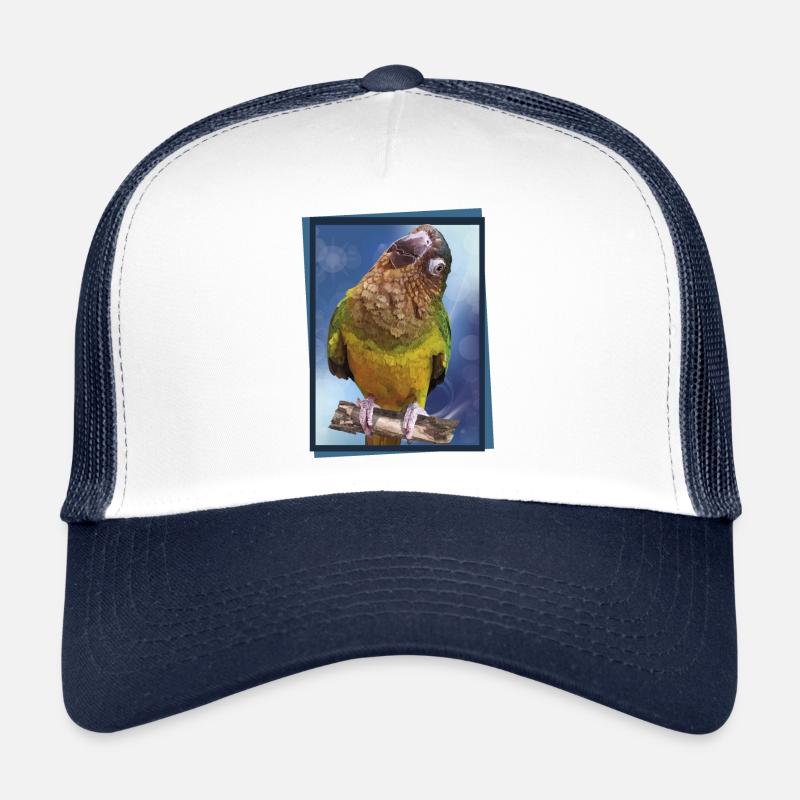 Dirty Face Parrot Trucker Cap