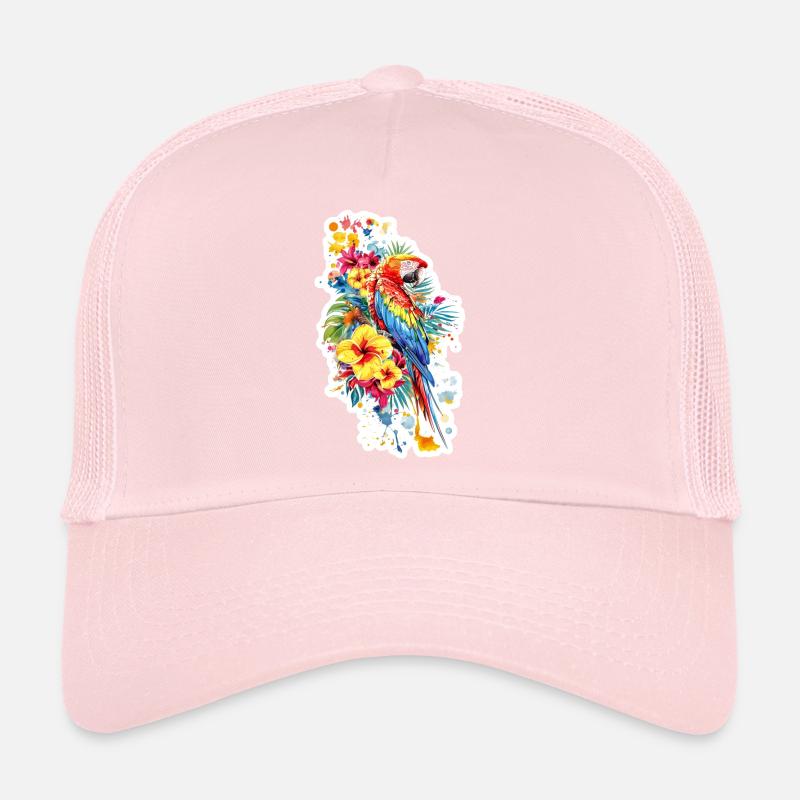 Parrot Design Trucker Cap