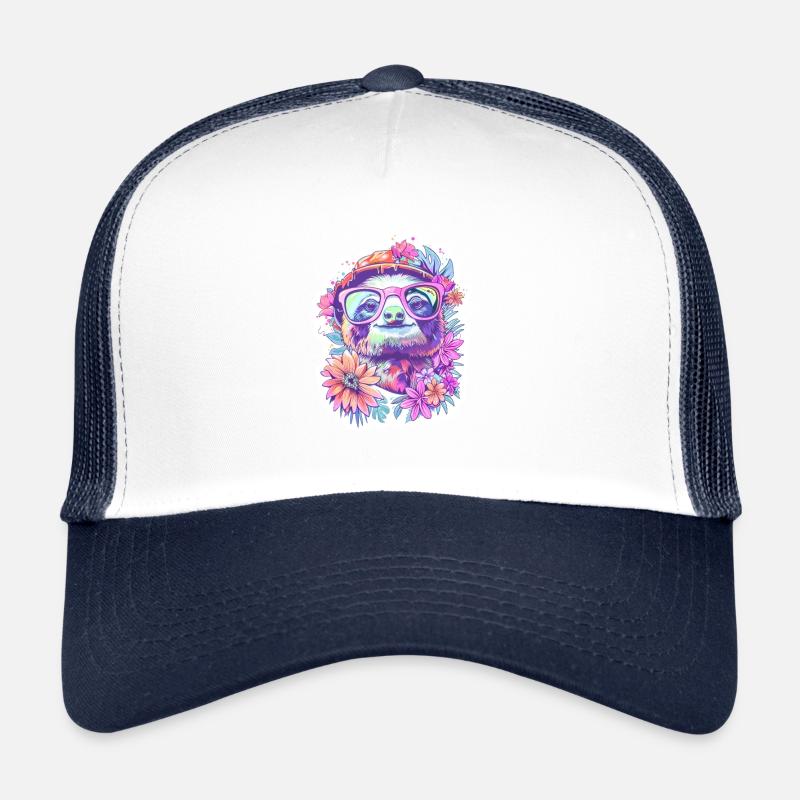 Little Sloth Baby Trucker Cap