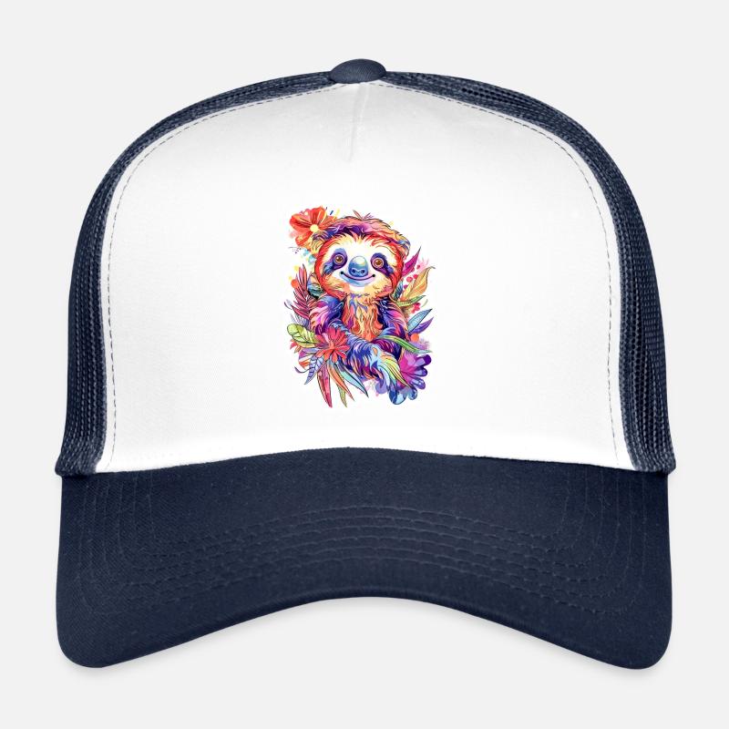 Cute Sloth Baby Trucker Cap