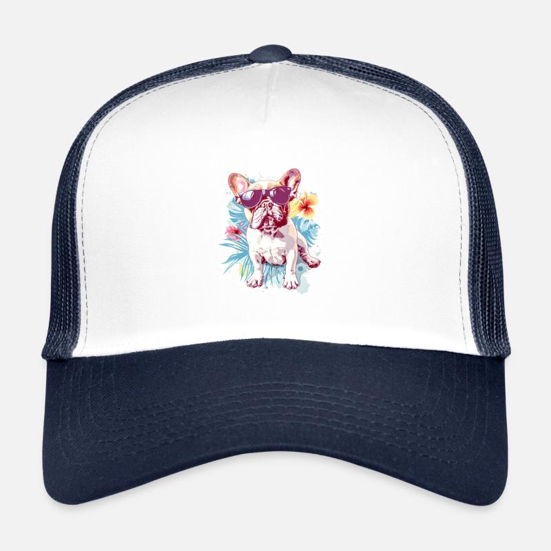 Drôle de bouledogue Casquette trucker 