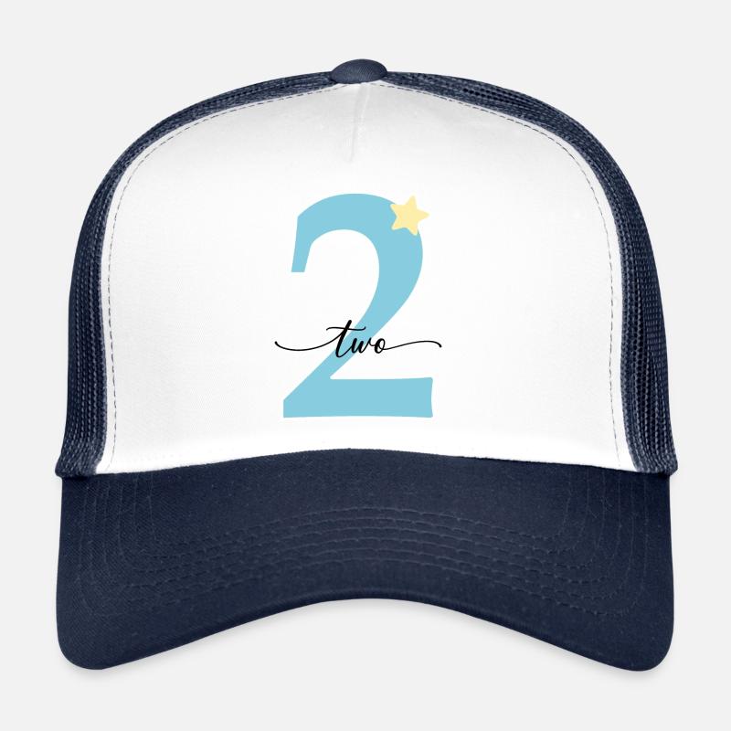 2. Geburtstag zwei Jahre Trucker Cap