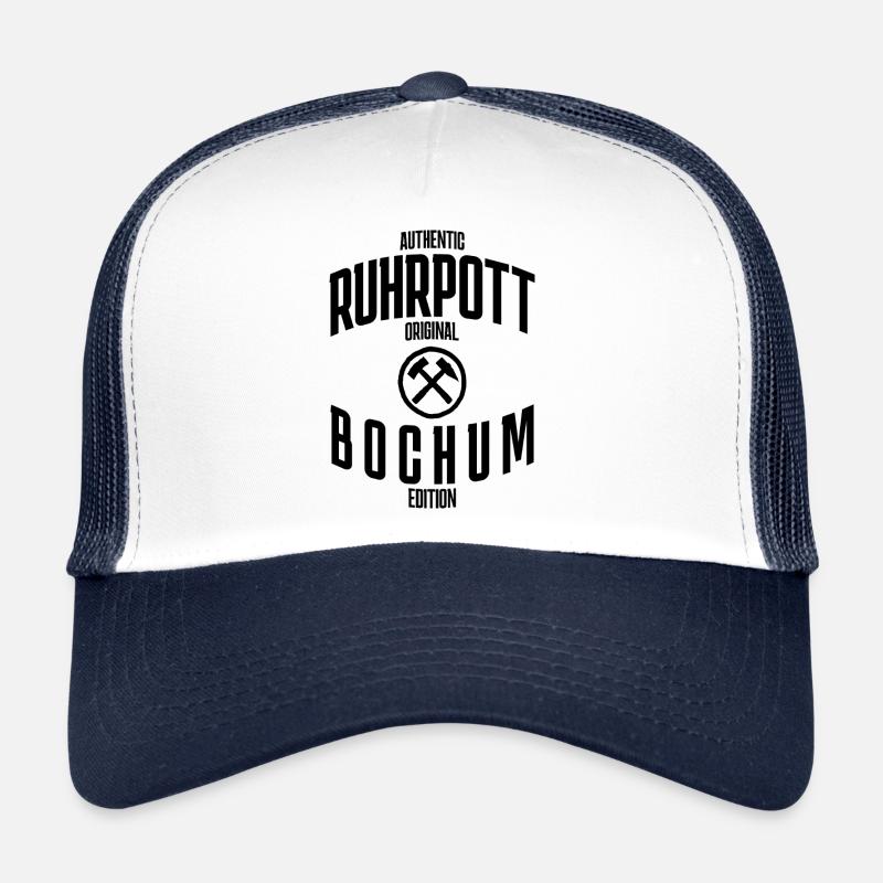 Authentique édition originale de Bochum de la Ruhrpott Casquette trucker 