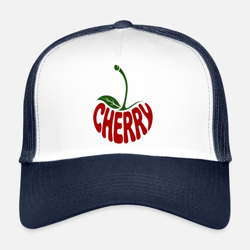 Cerise - Logo de fruit cool Casquette trucker 