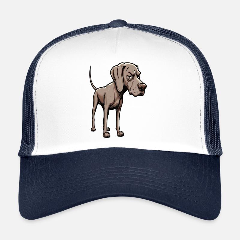 Weimaraner Weimaraner Lovers Weimaraner Keeper Trucker Cap