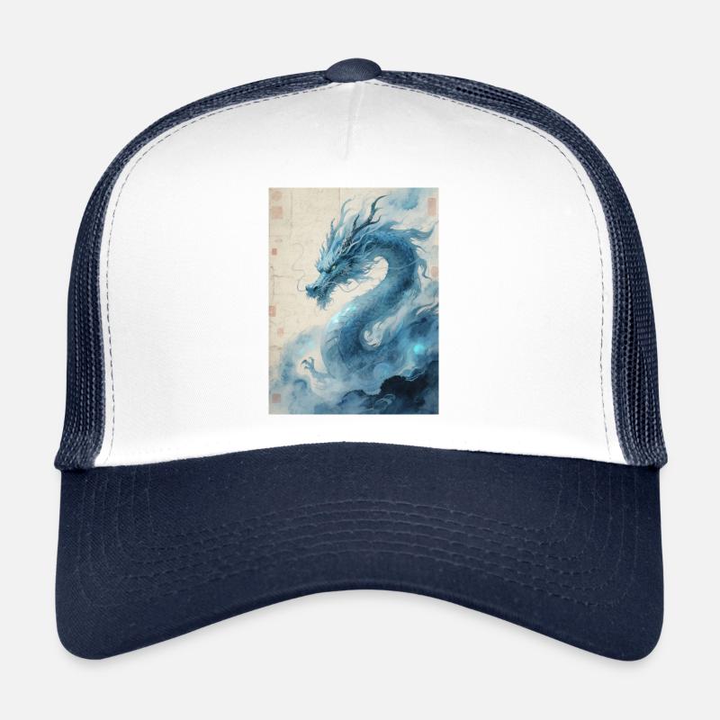 Der Erste Wind: Blauer Drache – Wiederbelebung Trucker Cap