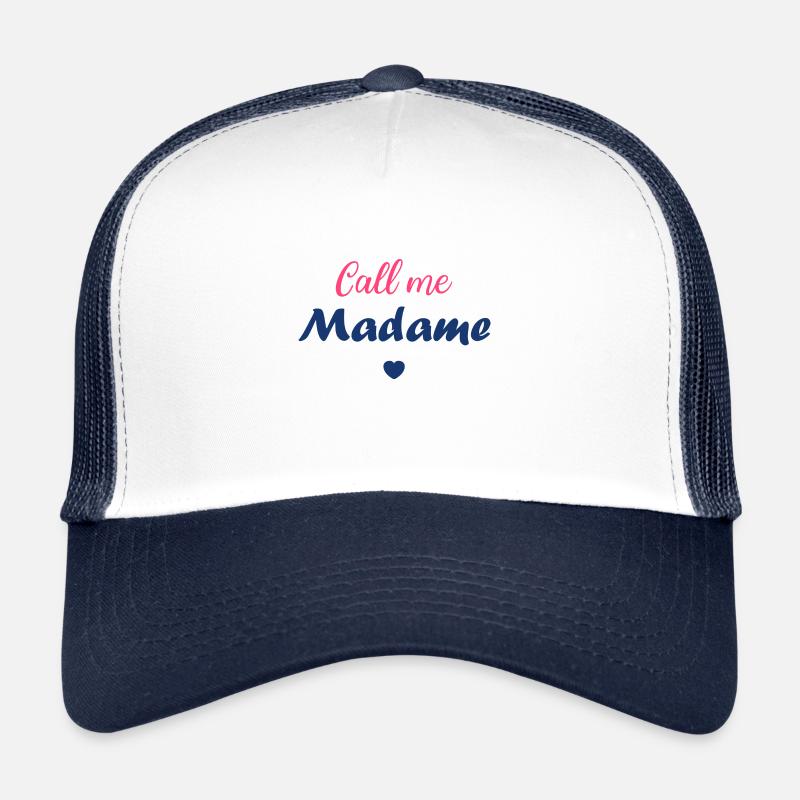 call me madame Casquette trucker 