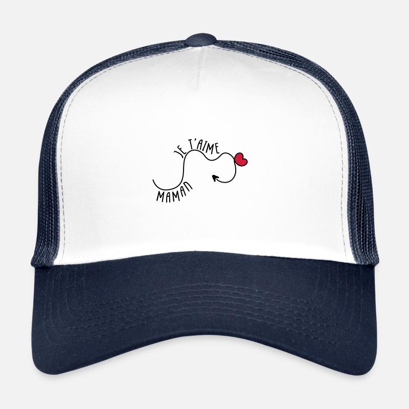 Maman Je t'aime Casquette trucker 