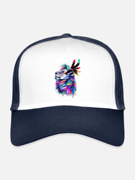 Promise - Trucker Cap - white/navy - Front
