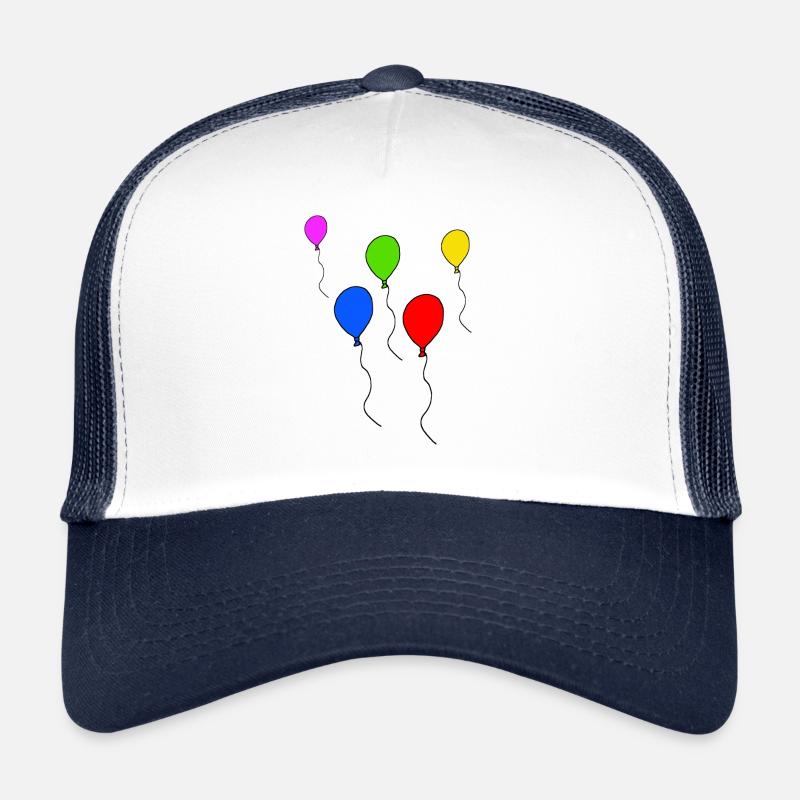 Bunte Luftballons Trucker Cap