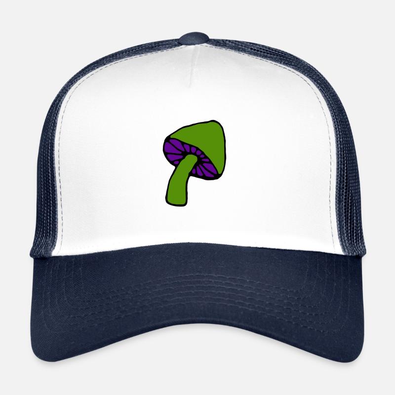 Champignon psychédélique Casquette trucker 
