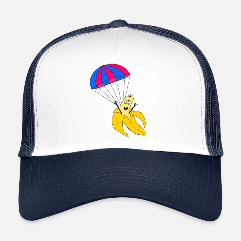 Fallschirm Banane Fallschirmsprung Geschenkidee Trucker Cap