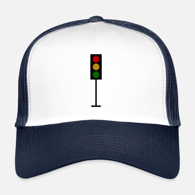 traffic light Trucker Cap