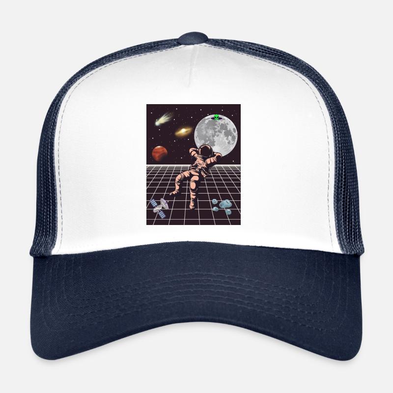 Weltraum-Psycho Trucker Cap
