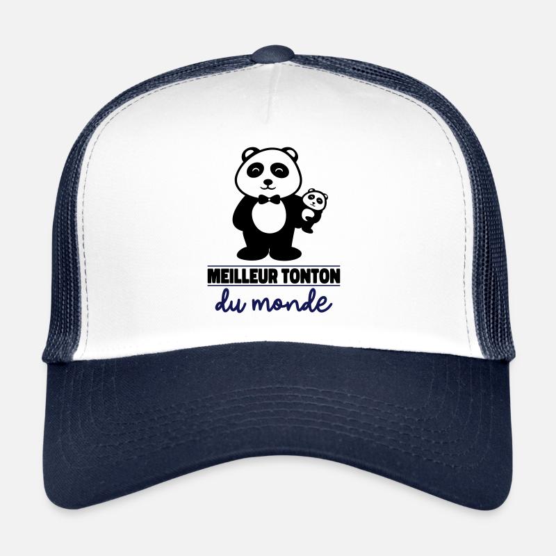 meilleur tonton du monde Casquette trucker 