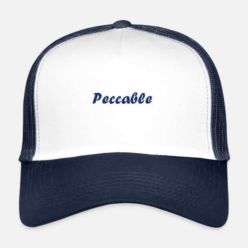 Peccable Casquette trucker 