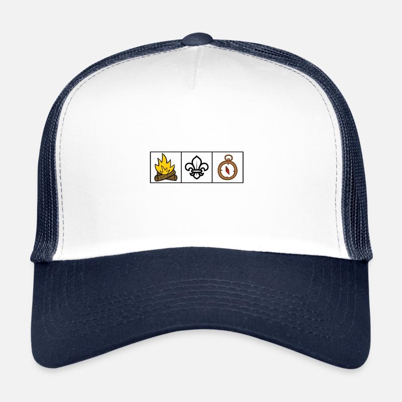 Scout / Scoutisme Casquette trucker 