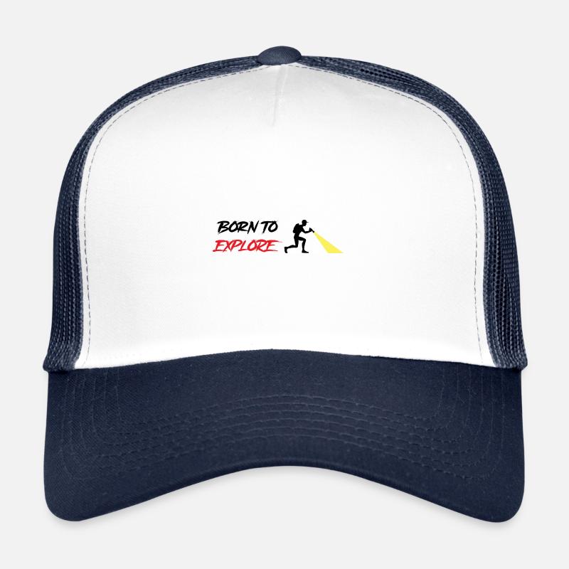 Né pour explorer - Urbex Casquette trucker 