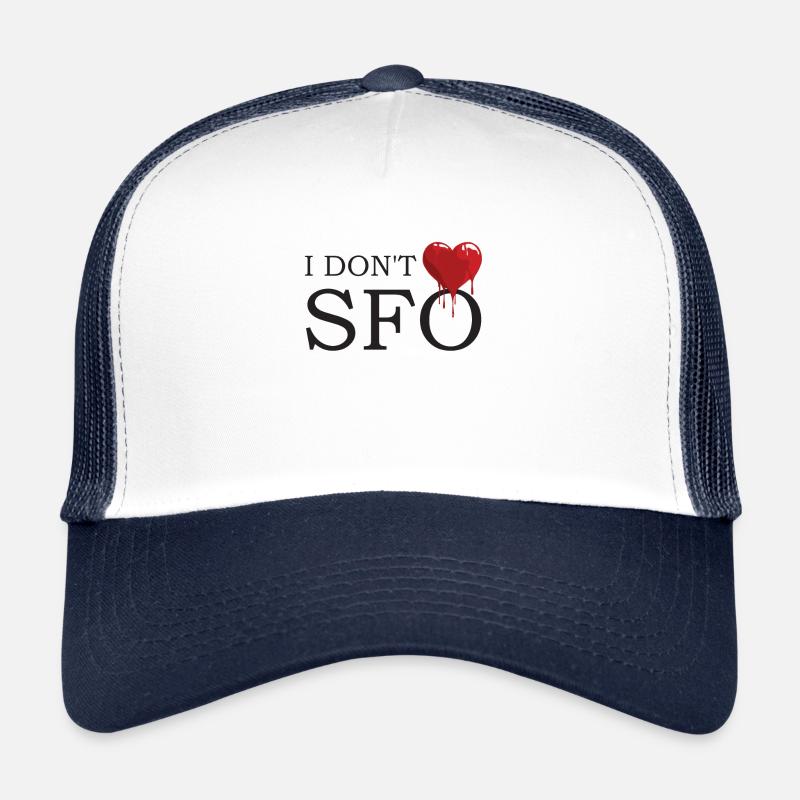 Je n’aime pas Jacksonville en Floride Casquette trucker 