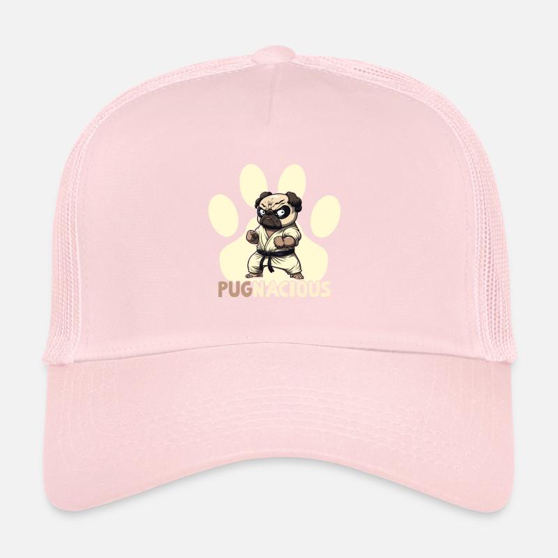 Mops-welpen-wortspiel Trucker Cap