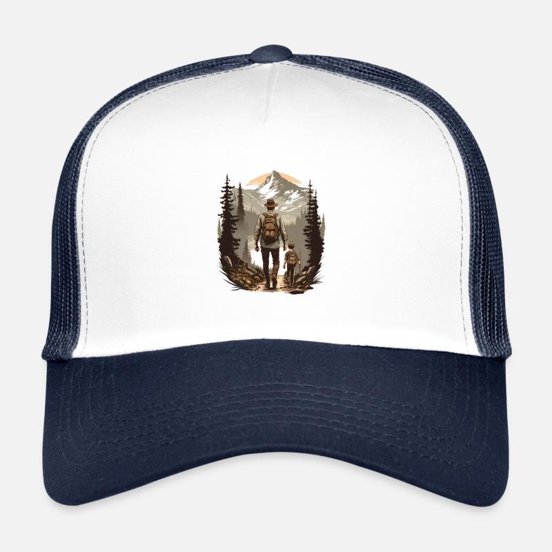 Vatertag Wandern Und Camping Trucker Cap