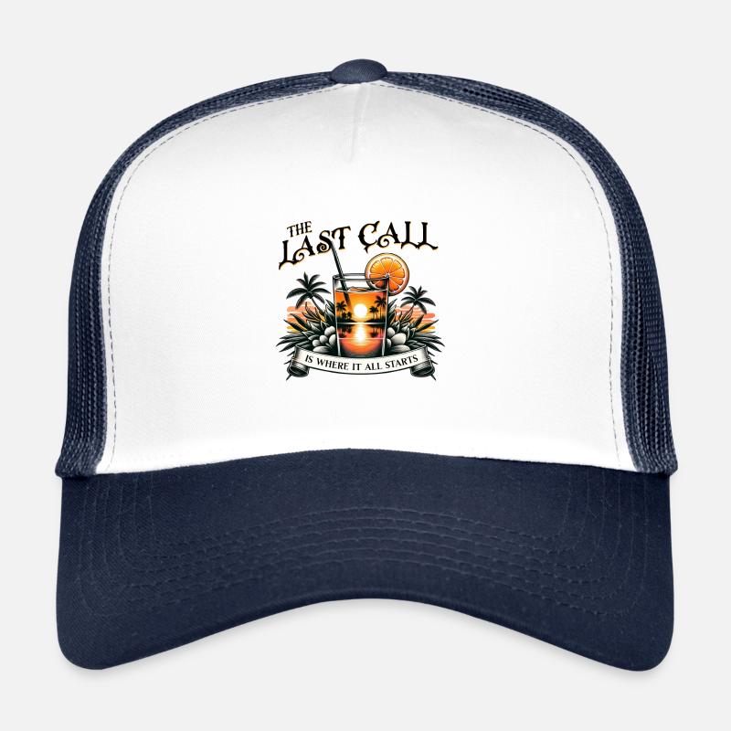 ast Call Thrill Seeker - Passionné de vie nocturne Casquette trucker 