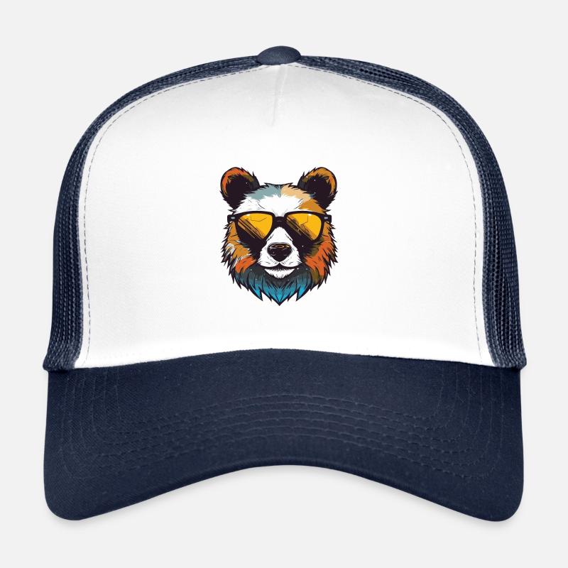 Tête de Panda Cool Casquette trucker 