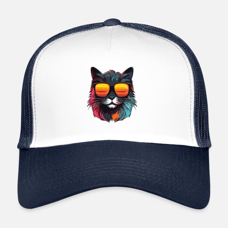 Tête de chat Cool Casquette trucker 