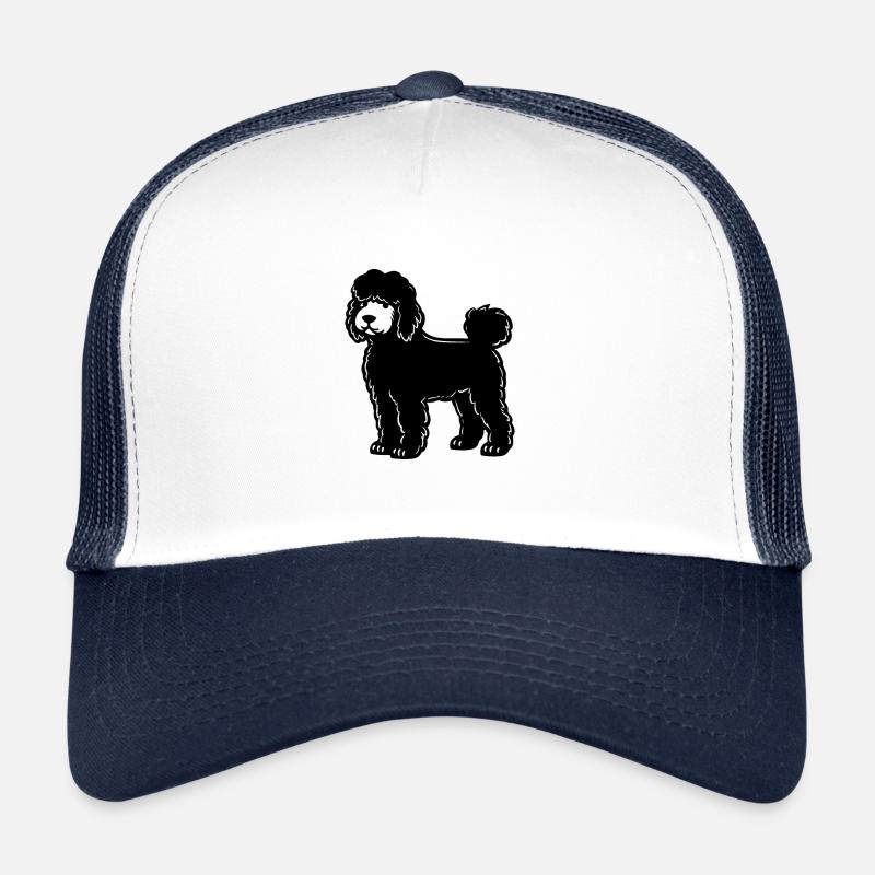 Caniche Chien Icône Casquette trucker 