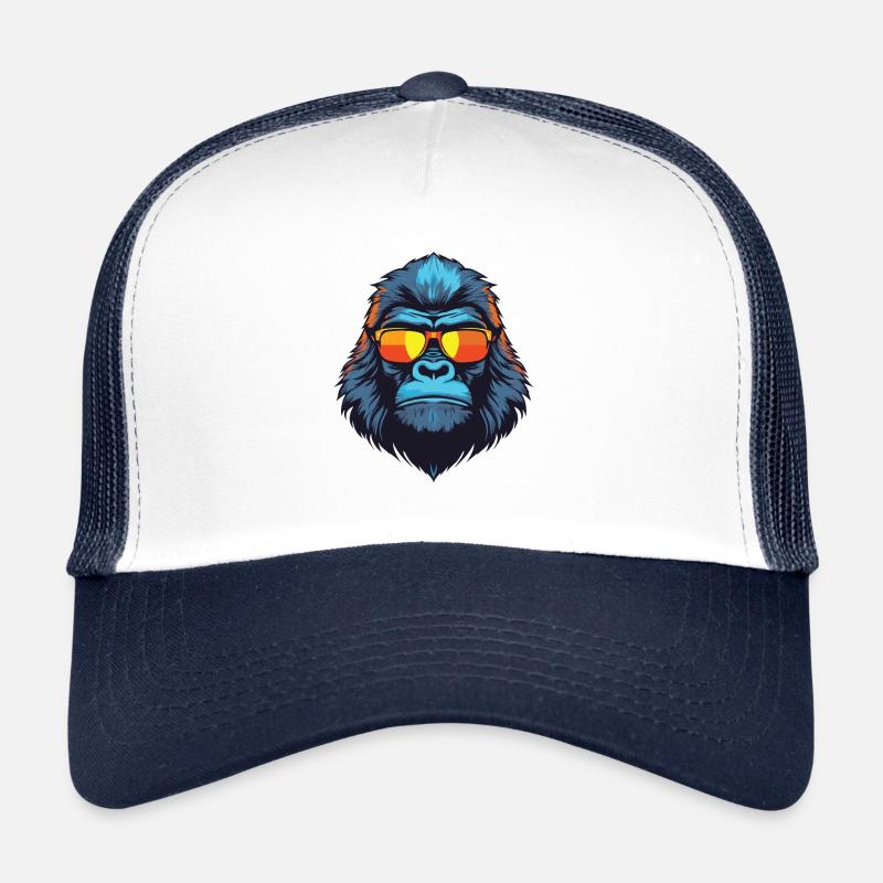 Gorilla Cool Kopf Party Trucker Cap