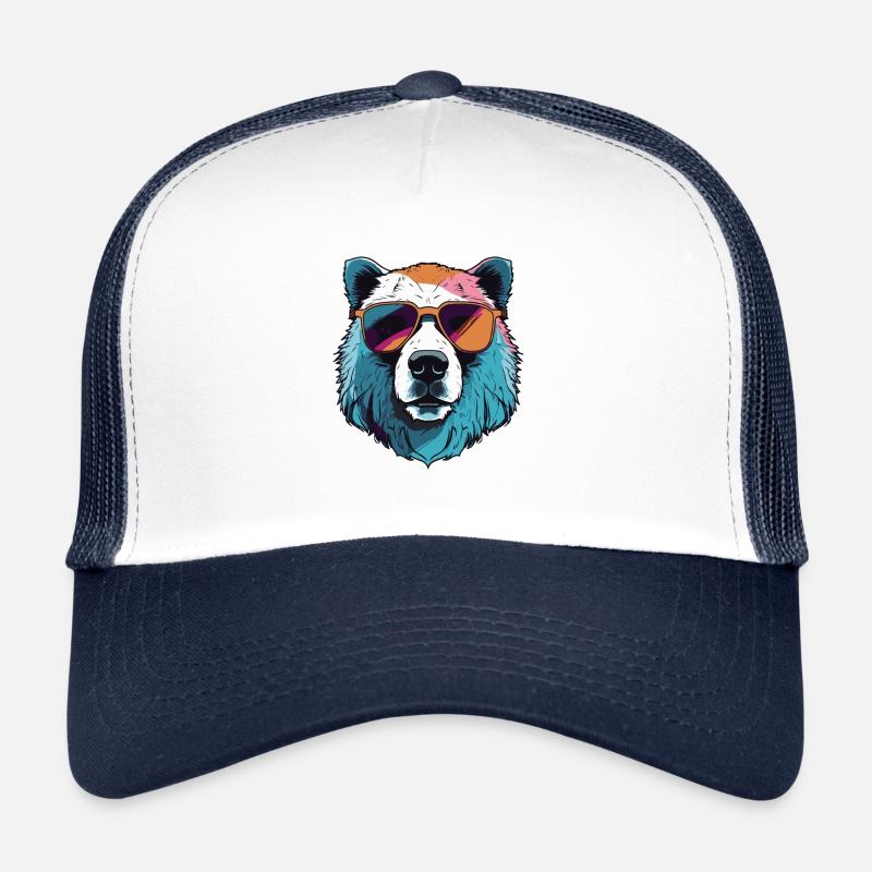Eisbär Cool Kopf Party Polar bär Trucker Cap