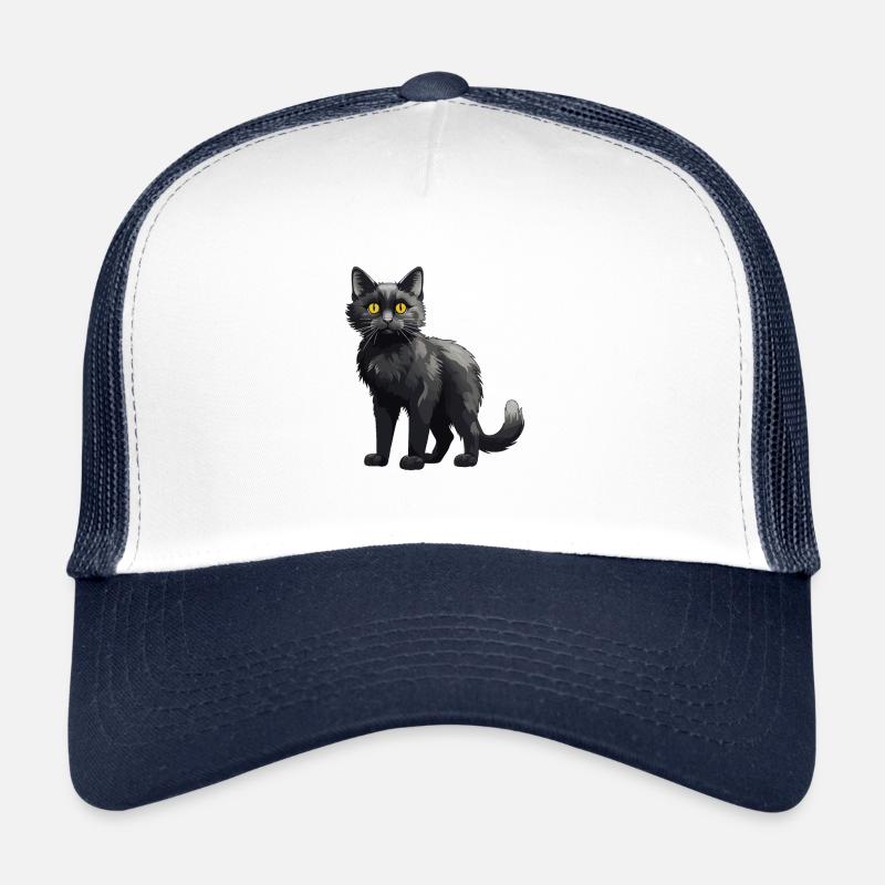 Chat symbole Animal Casquette trucker 