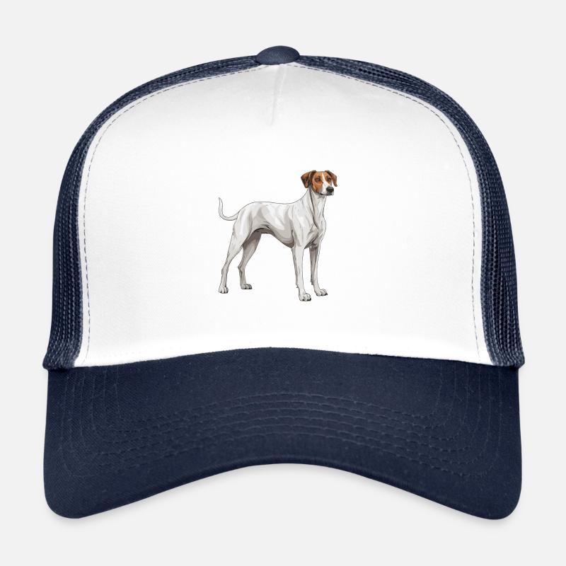 Chien lévrier Casquette trucker 