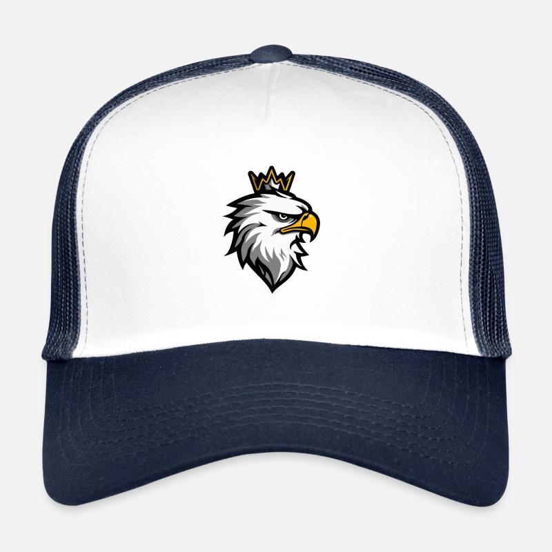 Couronne de tête d’aigle Casquette trucker 