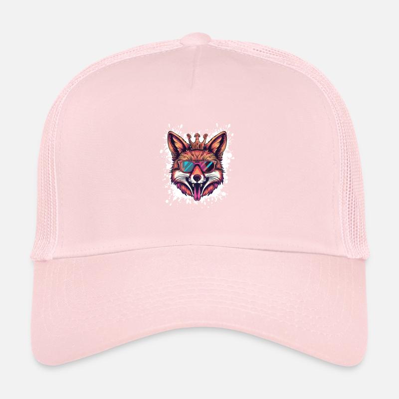 Fox bande dessinée drôle fête Casquette trucker 
