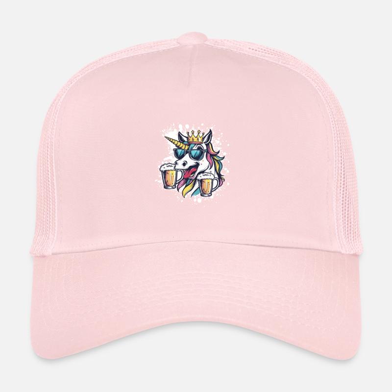 Licorne Bière Drôle Casquette trucker 