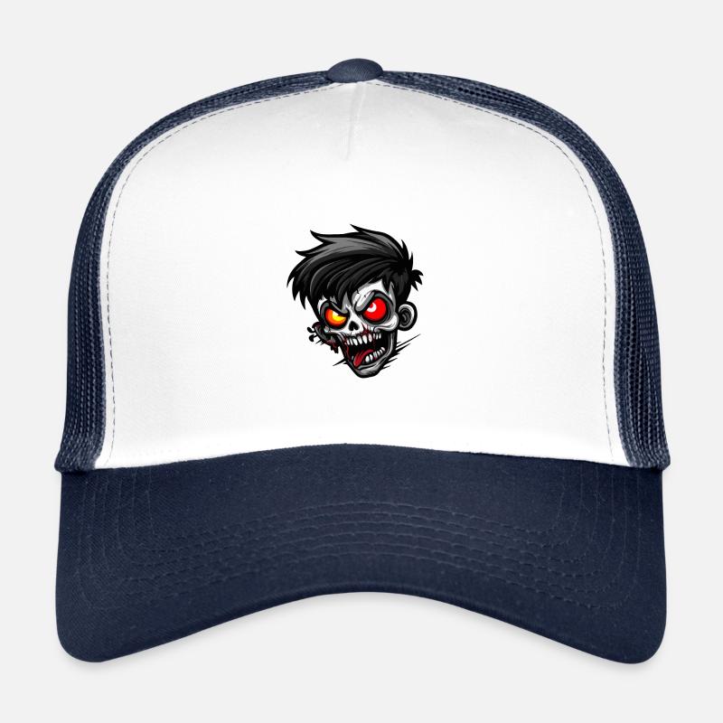 Zombie Halloween Creepy Trucker Cap