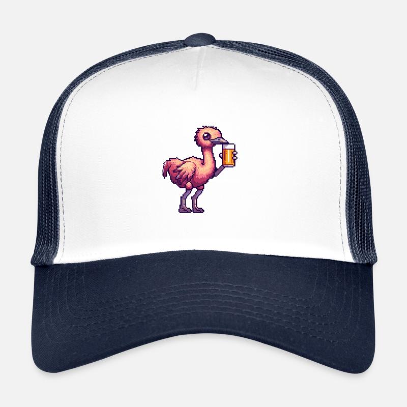Pixel de bière Strauss Casquette trucker 