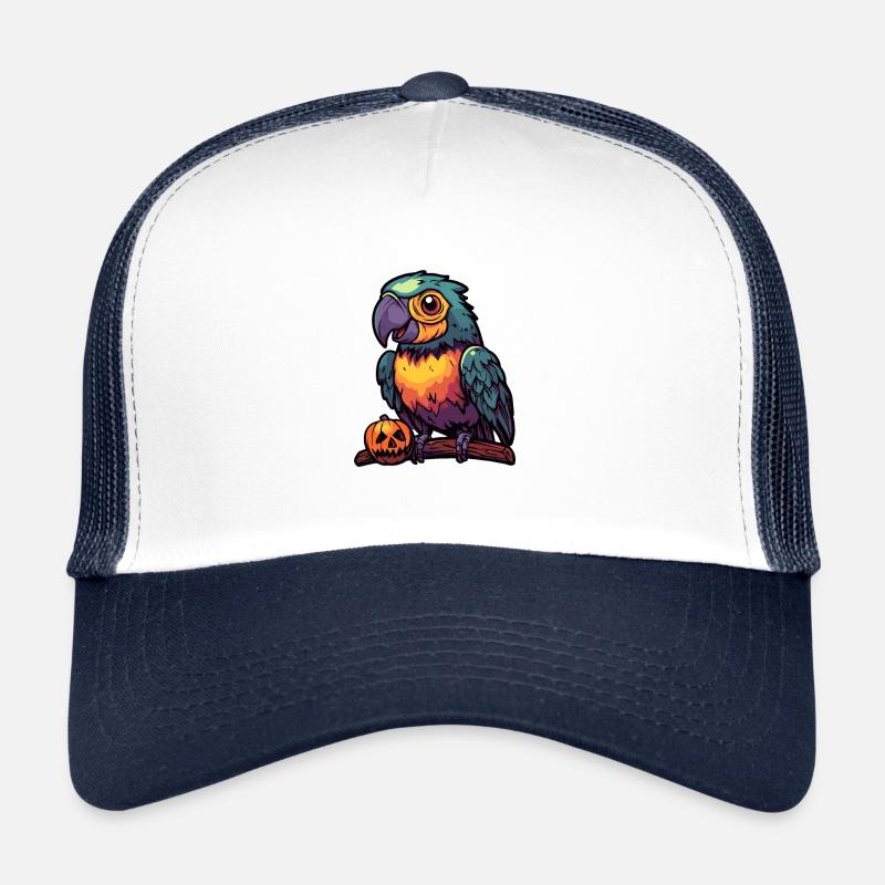 Papagai Halloween Tier Trucker Cap
