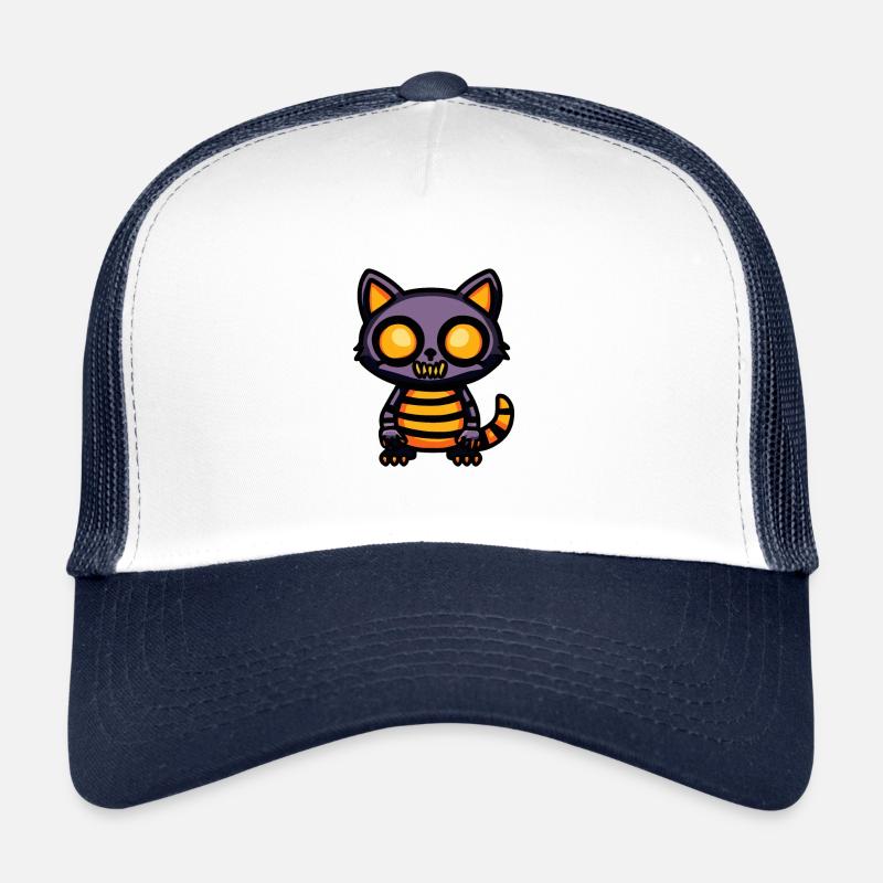 Waschbär Halloween Tier Trucker Cap