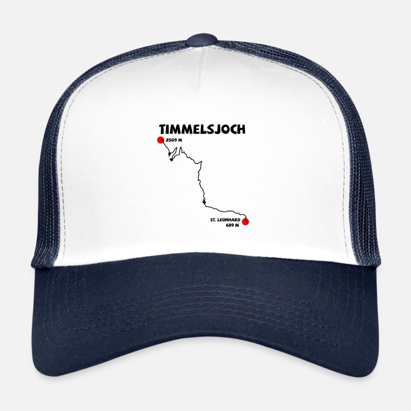 Timmelsjoch Pass Passo del Rombo Pass Trucker Cap