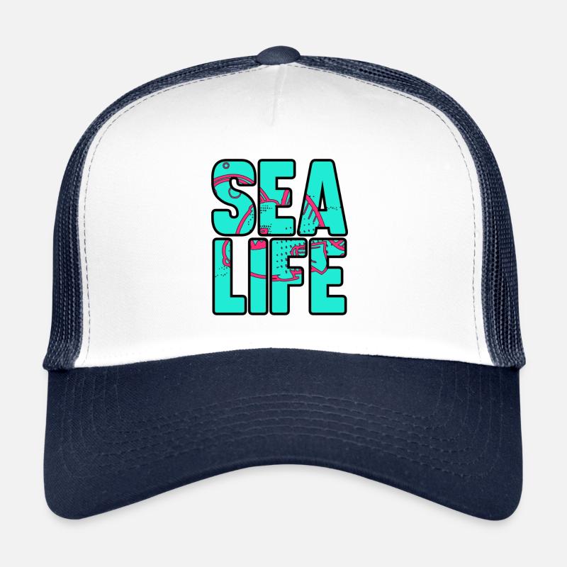Leben im Meer Trucker Cap