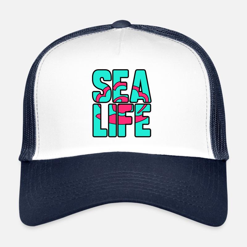 Leben im Meer Trucker Cap