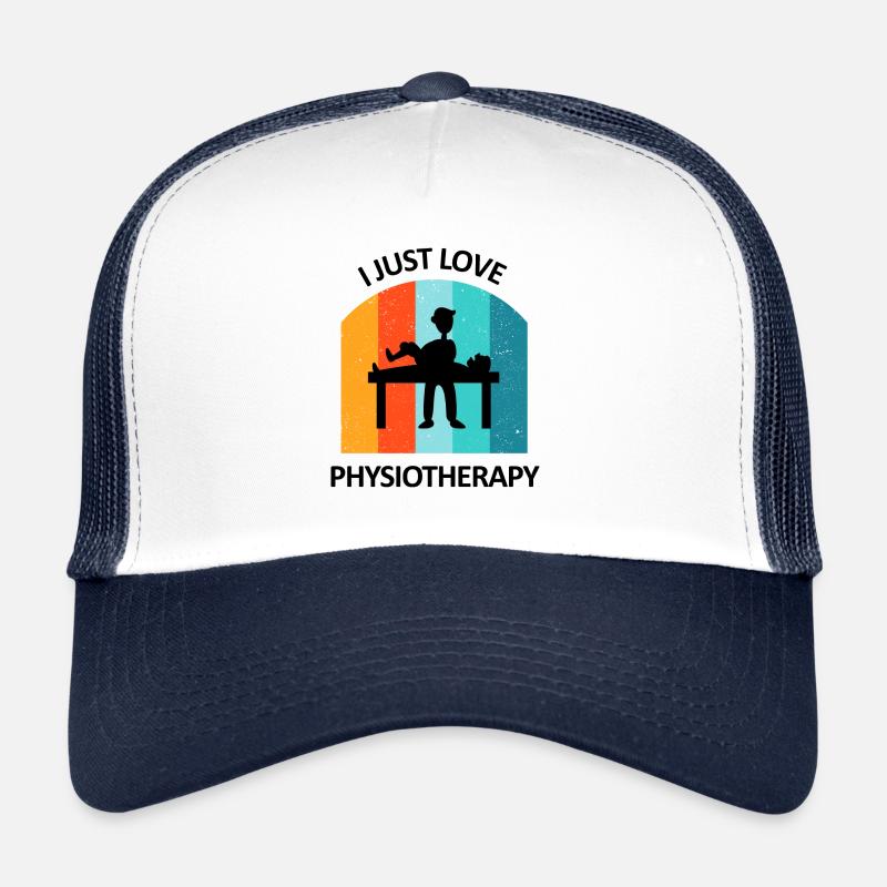 Physiotherapist Humorous Gift Saying Funny Trucker Cap
