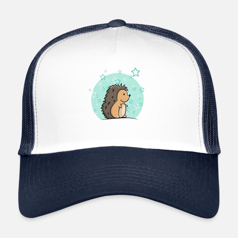 Hérisson garçon avec des étoiles Casquette trucker 