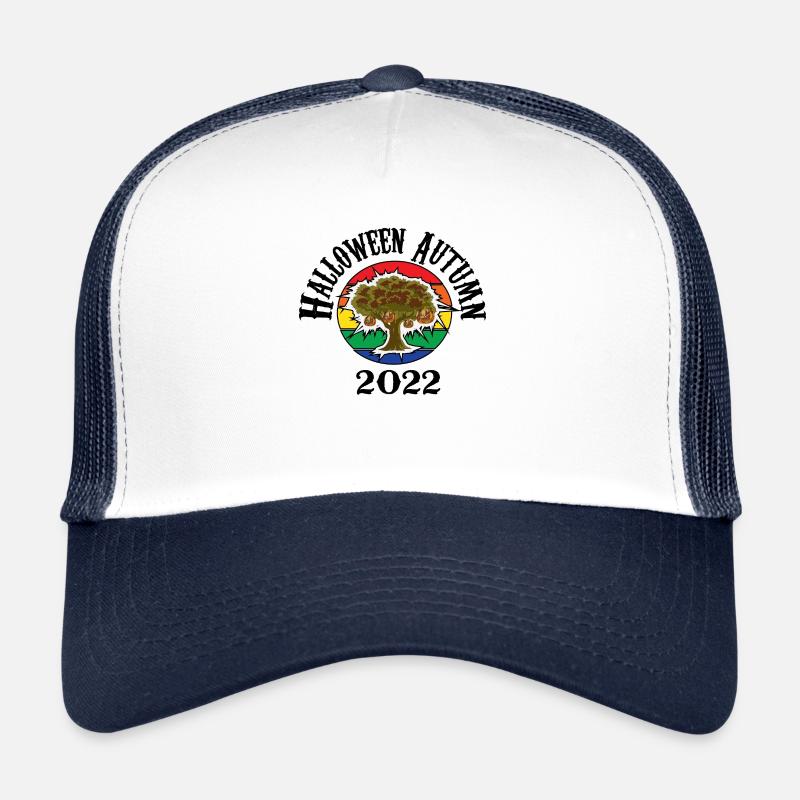Autumn halloween Trucker Cap