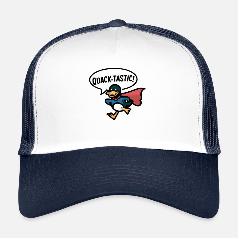 Canard super-héros charlatan Art Print Casquette trucker 