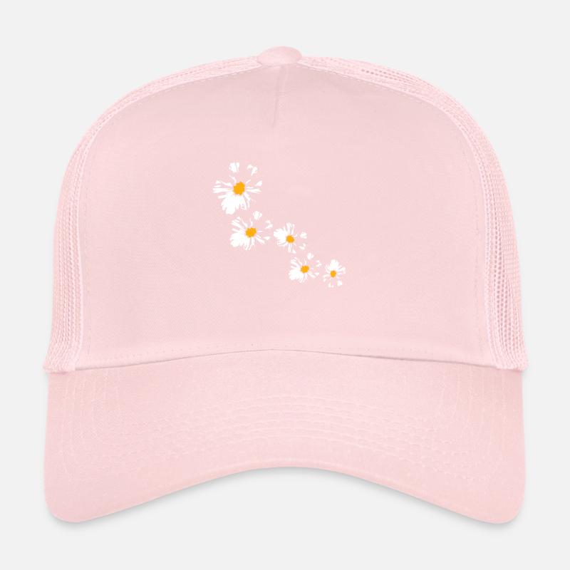 Many Pretty Flowers Colorful Decorative Pattern Beautiful Trucker Cap