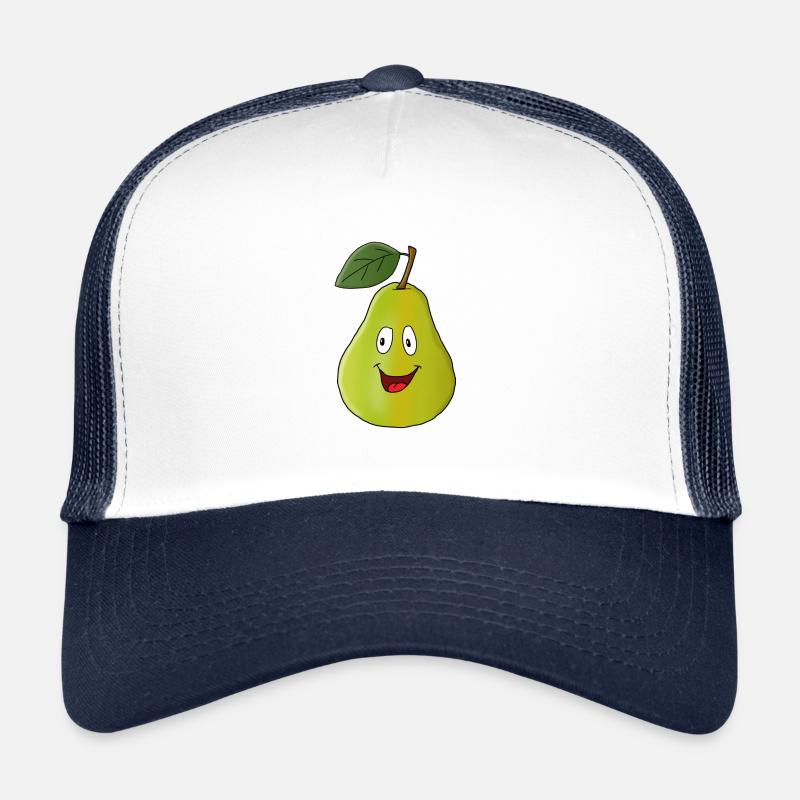 Birne mit gesicht Trucker Cap