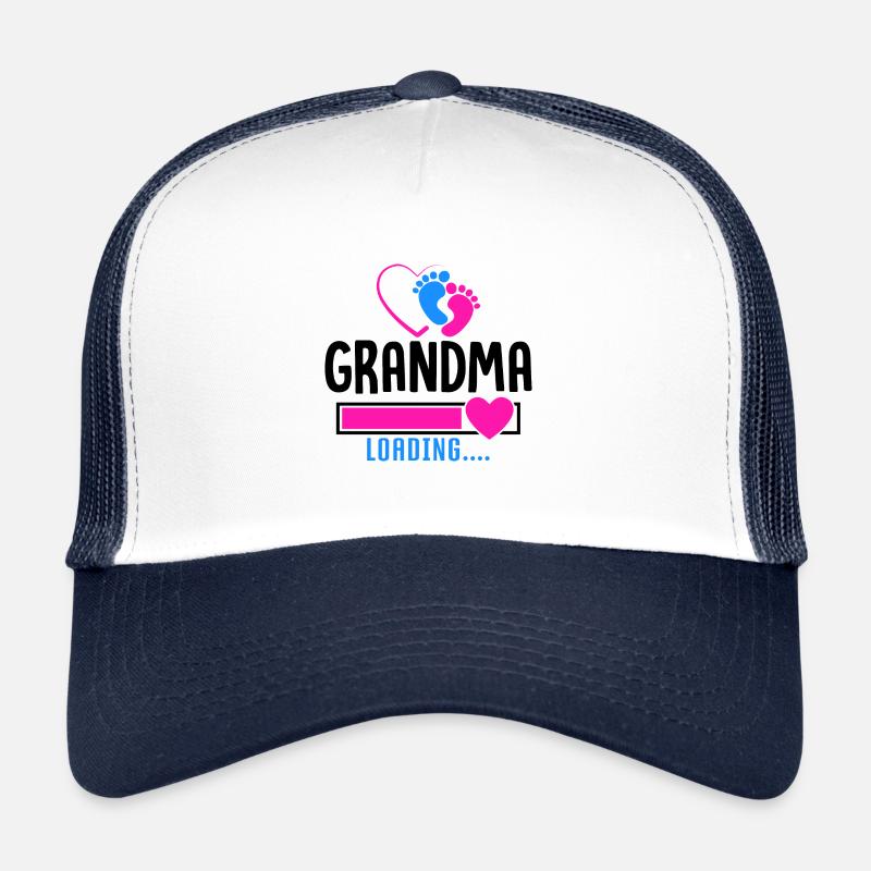 Werdende Oma, Oma loading, Herz Trucker Cap